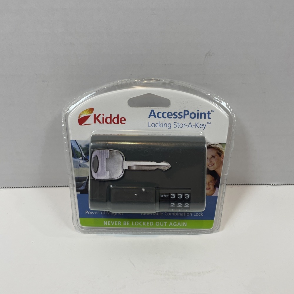 Kidde Key Case Unisex OS Gray AccessPoint Locking Stor-A-Key Magnetic 001844 - Picture 2 of 6